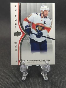 2020-21 Upper Deck Premier /299 Aleksander Barkov #13 Florida Panthers - Picture 1 of 2