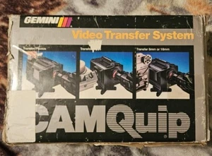 Gemini Camquip Video Transfer Photos/ System Slides 8mm 16mm In Box 1994 CQ700 - Picture 1 of 7