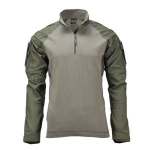 Mil-Tec Combat Shirt Typ 2 Taktisch Feldtruppe Oliv - Bild 1 von 7