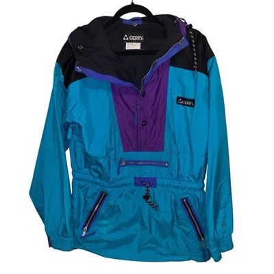 Gerry Jacket Womens Medium Anorak Retro Ski Hiking Outdoor 80s Gorpcore Vintage - Image 1 of 4