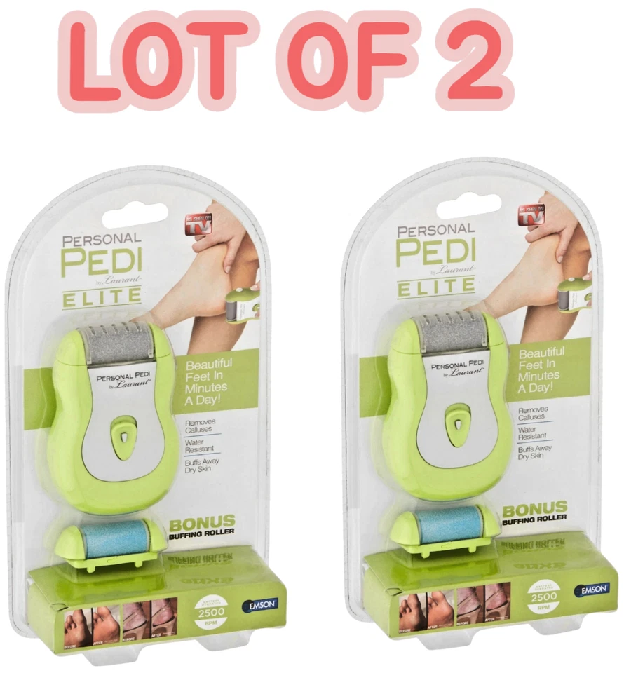 Laurant Personal Pedi Elite Callus Remover 2500 RPM - Green ( LOT OF 2 ) - Image 1 of 1