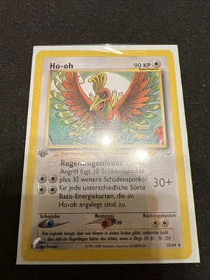 Ho-oh 18/64 1st Edition- Germany - Image 1 of 4