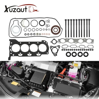 Head Gasket With Bolts Set For 2010-2015 Toyota Prius V Lexus CT200h 1.8L 2ZRFXE - Imagem 1 de 4
