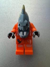 Lego Minifigure Space Police 3 Alien Jawson Prisoner 5985 5983 sp113 Retired