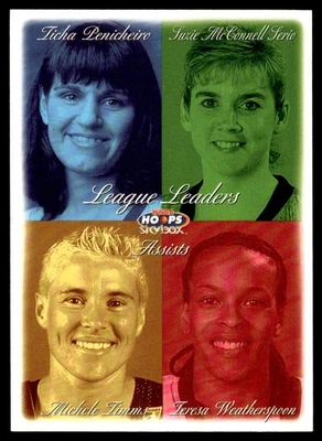 1999 Hoops WNBA #12 Penicheiro / McConnell Serio / Teresa Weatherspoon / Timms - Image 1 of 2