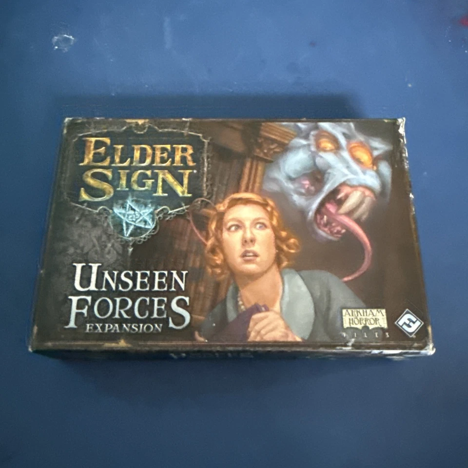 Elder Sign: Unseen Forces Expansion - Arkham Horror Files - Fantasy Flight Games Foto 1 de 4