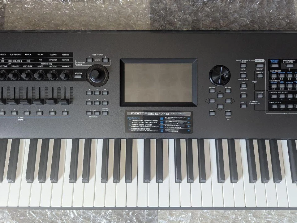 Yamaha Montage-8 88 Key Workstation Keyboard - Image 1 of 4