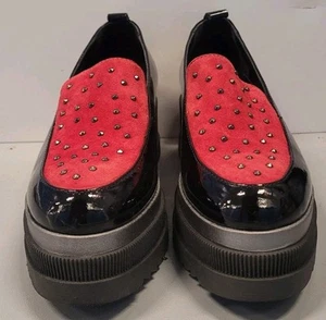 Marco Moreo Milano Poppy Slip On Platform Loafers Size EU 37.5 - Picture 1 of 10
