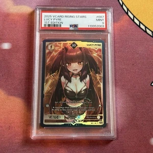 PSA 9 Vcard Lucy Pyre #087, Rising Stars, 1st Edition 10 Holo - Bild 1 von 3