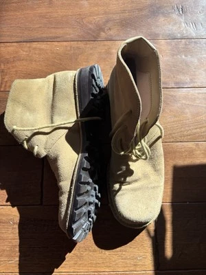 Botas al tobillo con cordones de cuero gamuza marrón Madison talla 7 M talla 7 M Foto 1 de 4