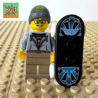 LEGO Minifigures: Skateboarder ALT HEAD, col04-9, 8804, SERIES 4, 2011 - Image 1 of 4