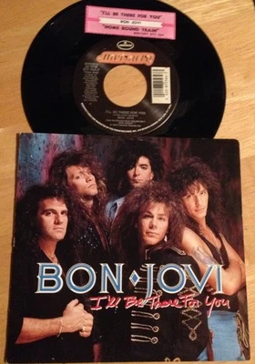 Bon Jovi 45 I'll Be There For You / Homebound Train  w/ts  w/PS - Image 1 of 4