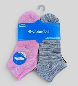 Columbia Damensocken unsichtbar gepolsterte Fußgewölbestütze 6 Paar Schuhgröße 4-10 - Bild 1 von 3