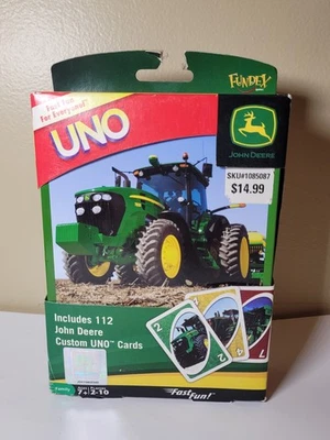 JOHN DEERE EDITION Custom UNO Card Game w/ Collector Tin - 2010 Fundex NEW NOS - Image 1 of 4
