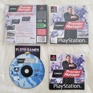Jeu Canal+ Premier Manager pour PS1 PAL FR Complet - Floto Games - Picture 1 of 2
