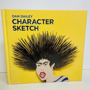 Dan Dailey Character Sketch SIGNED Art Book Glass Exhibit HC - Bild 1 von 14