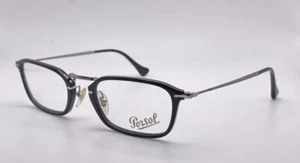 NEW Authentic PERSOL frame/unisex 3044V95 Hand Made in Italy 52-21-140 Black - Bild 1 von 7