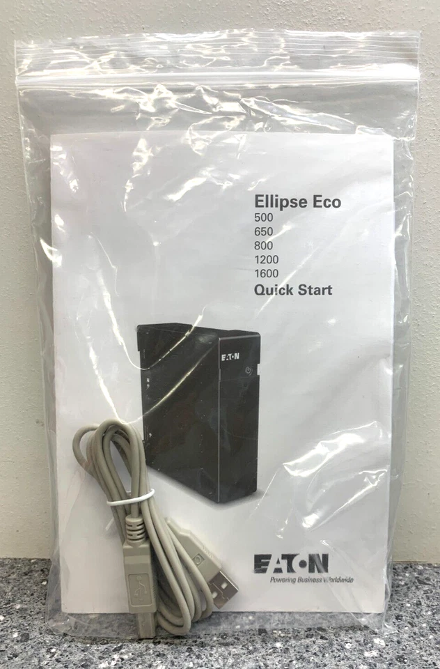 Eaton Eclipse Eco  Quick Start Manual with USB Cable - Image 1 of 1