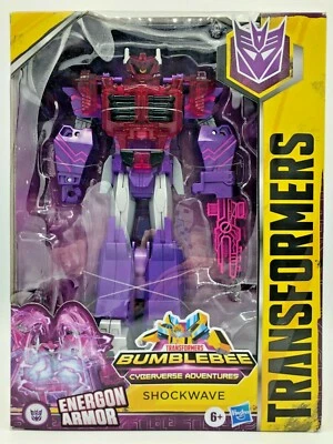 Transformers Actionfigur Bumblebee Cyberverse SHOKWAVE Ultimate Klasse 10 Steps - Bild 1 von 4