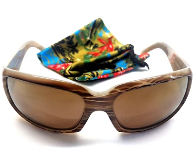 GAFAS DE SOL MAUI JIM AZUL AGUA Arenisca con Lentes Polarizadas Bronce MJ 236-22 Foto 1 de 4