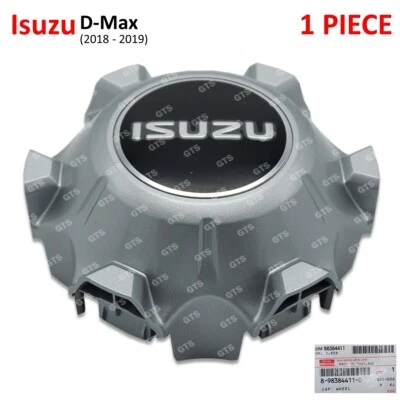 Fits Isuzu D-Max Dmax 2WD 4WD Hi-Lander V-Cross 2018 19 1Pc Wheel Cap Silver - Image 1 of 4