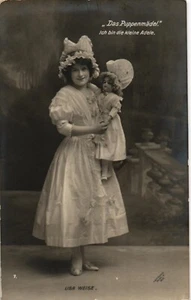 Antigua postal vintage niñas y muñecas de juguete (939) - Imagen 1 de 2