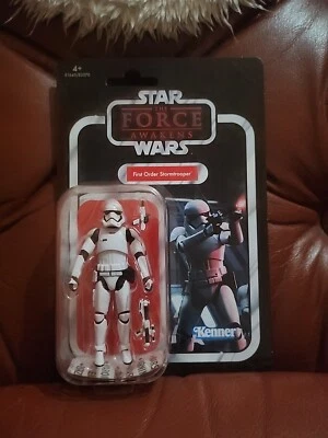 Vintage Star Wars Kenner The Force Awakens First Order Stormtrooper  AF KSW 42 - Image 1 of 4