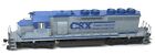 HO Scale KATO 37-019 CSX Transportation EMD SD40 Diesel Locomotive #8323 DCC
