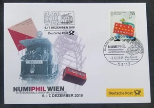 [SJ] Germany Stamp Day 2019 (FDC) *NUMIPHIL WIEN - Picture 1 of 5