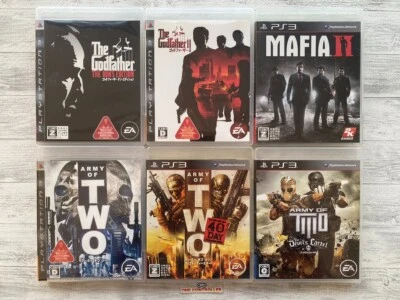 SONY PS3 The Godfather The Dons Edition & 2 & Mafia II & Army of Two from Japan - Image 1 of 4