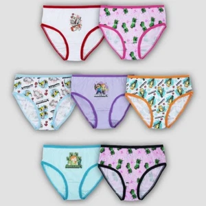 Minecraft Little Girls Briefs Panties 7 Pack Sizes - Picture 1 of 1