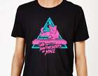 Neon Cats On Synthesizers In Space Shirt Aesthetic Music Cat Tee