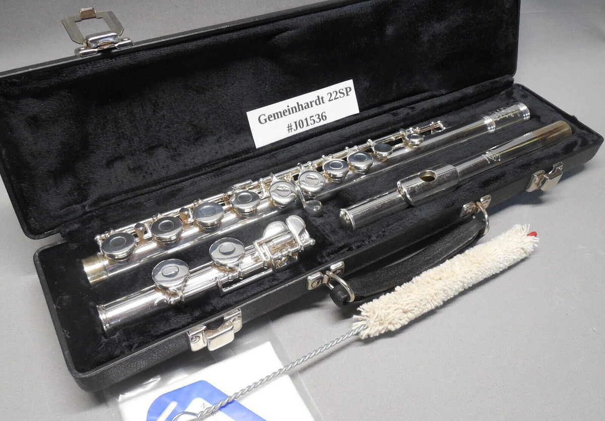 美品USAエルクハート フルート ゲマインハート2SP SilverPlated 美品USAエルクハート フルート ゲマインハート2SP SilverPlated