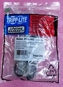 Tripp Lite P502-003-SM Compact SVGA Monitor Cable With RGB Coax HD15 Male/ma 3ft - Picture 1 of 4