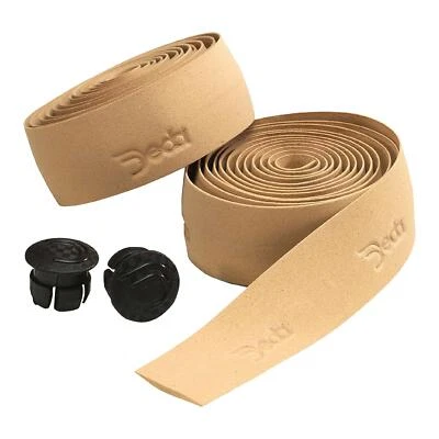 Deda Handlebar Tape Cycling Road Bike Bar End Plugs Include Camel Beige - Image 1 of 4