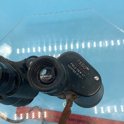Vintage Tasco Fully Coated Optics 7 x 50mm Light Weight Field View at 1000 Yd 12 - Image 1 of 4