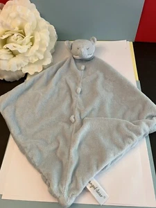 Angel Dear Elephant Lovey 12" Plush Security Blanket Soother Blue - Picture 1 of 1