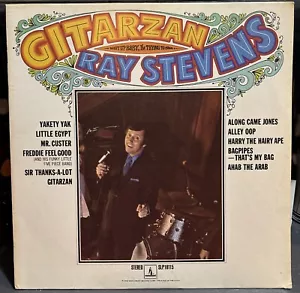 Ray Stevens Gitarzan Shut Up Baby, I'm Trying To Sing Monument SLP-18115 - Picture 1 of 8