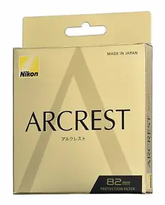 Brand New Unused Nikon Arcrest Protection Filter 82mm AR Coat NC Protector - Picture 1 of 2