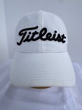 Titleist Cap Golf ProV1 FJ Strapback Raised Embroidery White Back Logo Patch