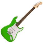 Fender Squier Sonic Stratocaster Hss White Pickguard, Lime Green - Chitarra E...