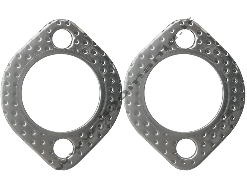 COPPIA GUARNIZIONI MARMITTA FIAT 500 F/L/R e FIAT 126 - RINFORZATE - LATO TESTA - Immagine 1 di 1