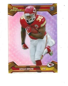 2013 Finest Refractors #149 Knile Davis RC KANSAS CITY CHIEFS - Bild 1 von 1
