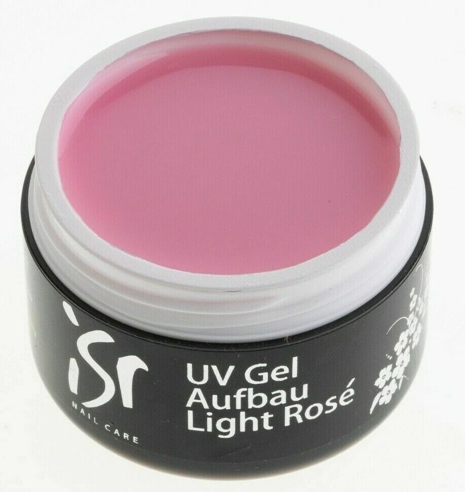 ISR UV & LED Gel Aufbau Light Rosé Rosa Milchig mittelviskos Aufbaugel Builder