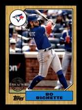 2022 Topps 1987 Topps Baseball #T87-56 Bo Bichette Toronto Blue Jays