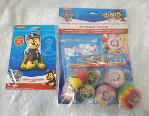 Paw Patrol 48 Piece Mega Mix Value Party Supplies & 35 inch Balloon Decoration - Picture 1 of 5