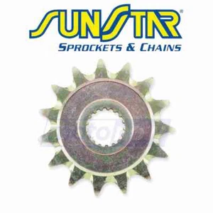 Sunstar Steel Front Sprocket for 1970-1971 Yamaha RT1MX - Drive Sprockets yf - Picture 1 of 5