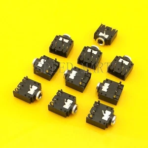 10pcs 3.5mm Female 5 Pins Stereo Headset Interior PCB Mount Audio Jack Socket - Picture 1 of 3