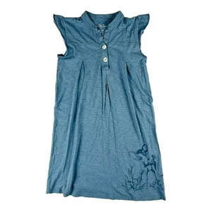 Matilda Jane Gypsy Blue Deer Frankie Dress Size 6 - Picture 1 of 9