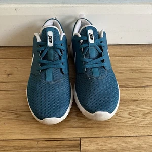 Nike CD 6065 403 Roshe Spikeless Golf Shoes Size Uk 8 EU 42.5 Turquoise - Picture 1 of 8